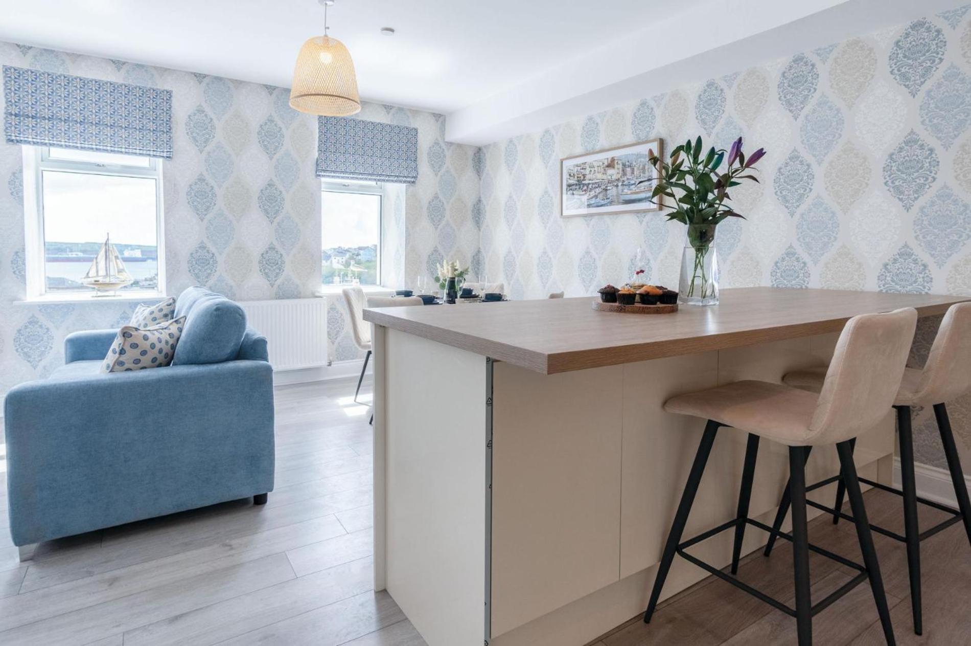 Harbour View - 2 Bedroom Apartment - Milford Haven Luaran gambar